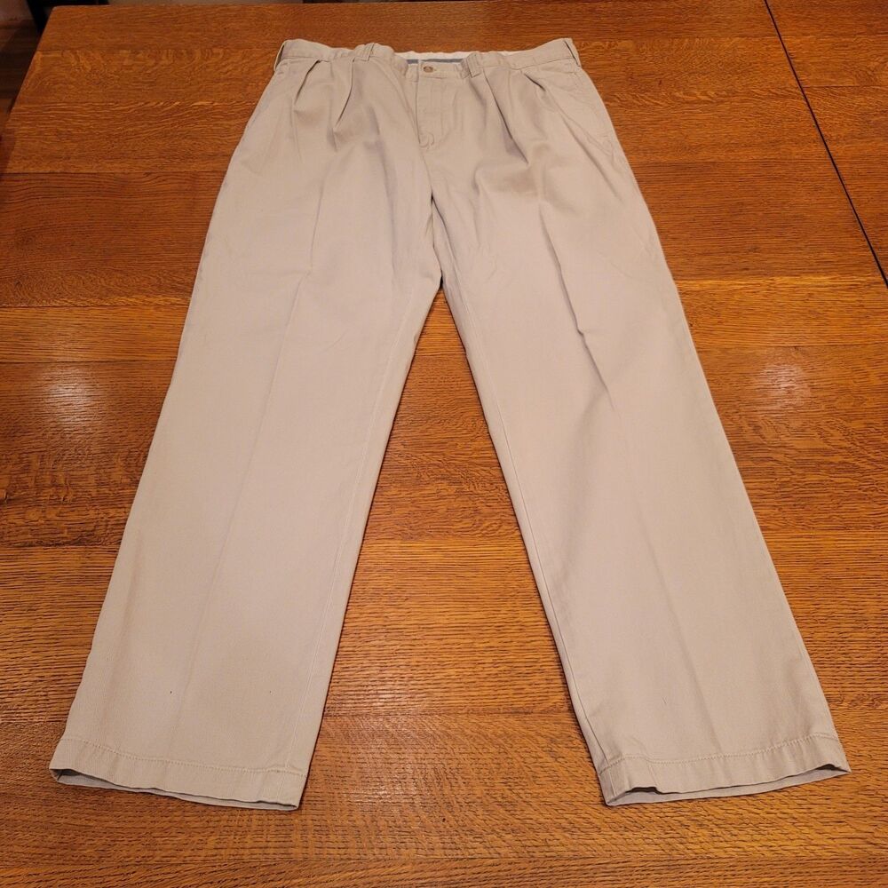 Polo Ralph Lauren Classic Fit Chino Pants 38x32 100% Cotton Khaki Beige